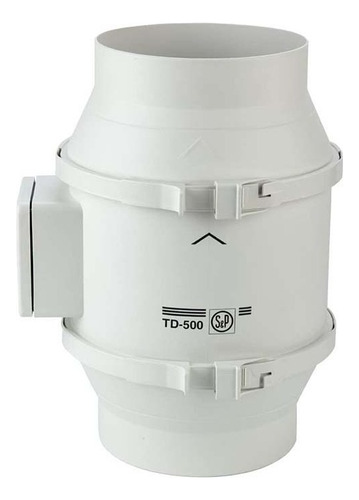 Ventilador de escape Td Mixvent 500/150 con temporizador ajustable 110 V