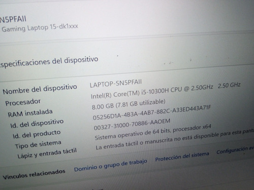 Laptop Hp Pavilion Gaming 1 Tb