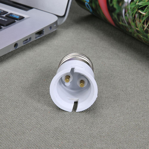 Adaptador De Luz Convertidora E27 A B22, Soporte De Lámpara,