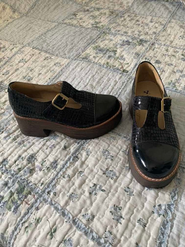 Zapatos Hermosos Acharolados Mujer Talle 37 Savage