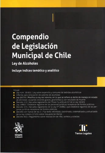 Compendio De Legislación Municipal De Chile - Ley Alcoholes