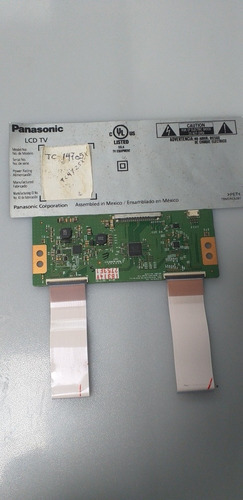Tarjeta T-com Para Pantalla Panasonic Modelo Tc-42e5x (Usado)