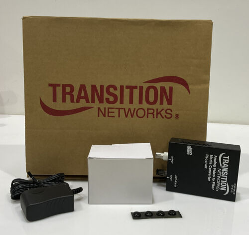 Transition Networks J/vd-rx-01 Analog Video To Fiber Med Ddh