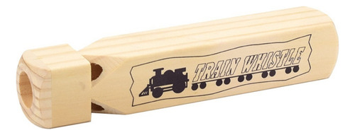 4 Tone Solid Wood Train Whistle, Made Whistle