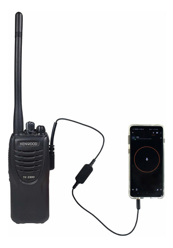 Conecte Telefono Android Radio Bidireccional Kenwood Que