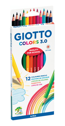 Lápices De Colores Giotto 3.0 X12