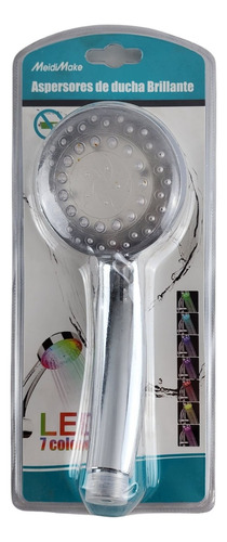 Cabezal De Ducha Led Rgb Teléfono Mango Filtro Ahorro Agua