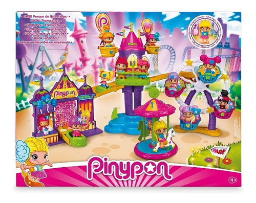 Pinypon Nuevo  Parque Atracciones Figuras Playset Muñecos