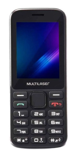 Celular Multilaser Zapp 2,4 Polegadas 3g 512mb Preto P9098