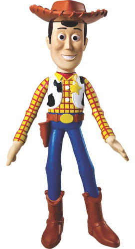 Kit Boneco Interativo Toy Story Articulado Em Vinil Lider