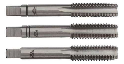 Htom Hss M14 x 2,00 mm, Din 352, juego manual macho de 3 piezas