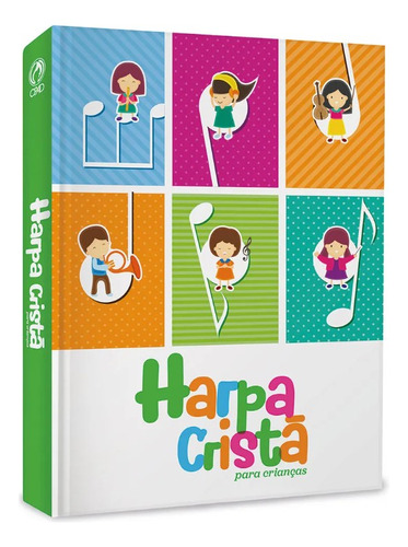 Harpa Cristã Popular Média Para Crianças (capa Notas Musicais), De Hinário Das Assembleias De Deus No Brasil. Editorial Cpad, Tapa Mole, Edición 1 En Português