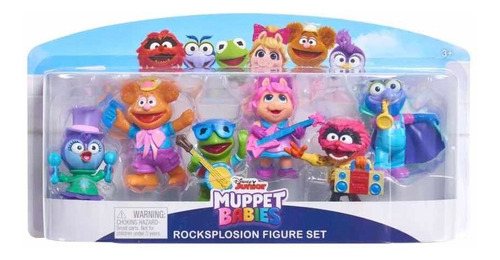 Muppets Babies Play Set Mini Figuras X 6 Disney Junior