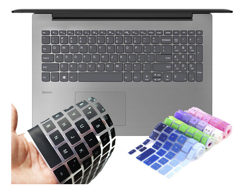 Protector Silicona Teclado Para Lenovo Ideada 15 Pulgadas