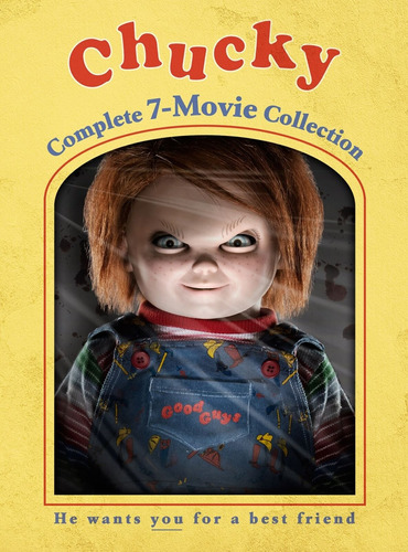Dvd Chucky Collection / Incluye 7 Films / Lenticular Cover