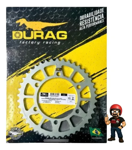 Coroa 42 Dentes Kawasaki Ninja 400 Durag 6767 | MercadoLivre