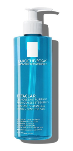 Imagen 5 de 7 de Gel Limpiador Piel Grasa Effaclar La Roche Posay 400ml
