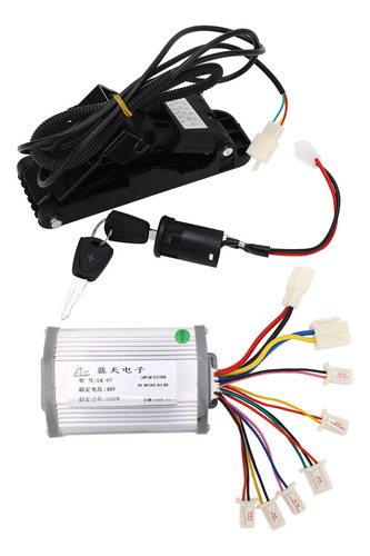 Pedal Eléctrico Para Acelerador De Bicicleta, Motor Cepillad