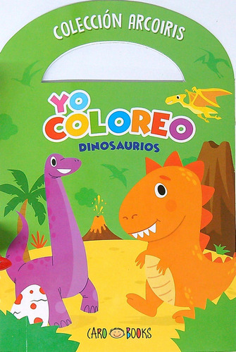 Dinosaurios - Yo Coloreo, de No Aplica. Editorial Artemisa, tapa blanda en español, 2023