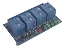 Comprar Modulo De Rele Optoacoplado 4 Canales 10a  Arduino 