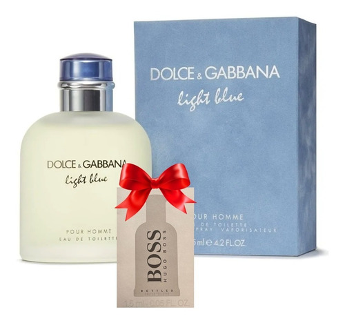 Light Blue Dolce And Gabbana 125ml Caballero + Regalo