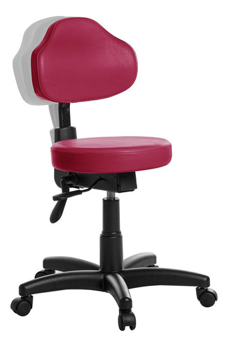 Mocho Ergonômica Estética Clinica Plus Rv Rosa