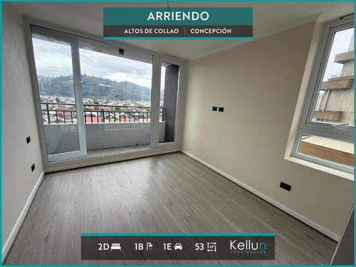 Arriendo | Altos De Collao | 2 Dormitorios 1 Baño