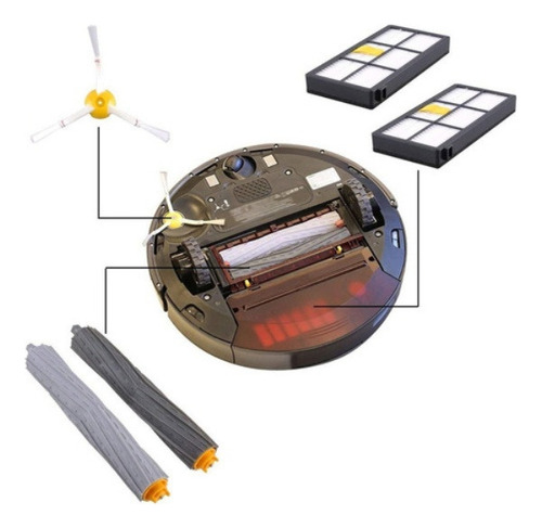 D Kit De Piezas De Recambio For Irobot Roomba 960 980 990