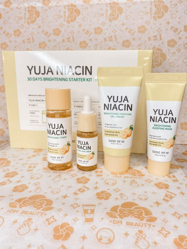 Some By Mi Yuja Niacin 30 Days Brightening Starter Kit(4pcs)