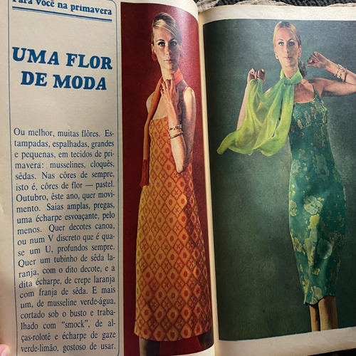 Revista Cláudia Ano 65 Sean Connery Jean Shrimpton Moda (Usado)