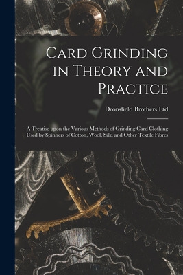 Libro Card Grinding In Theory And Practice: A Treatise Up...