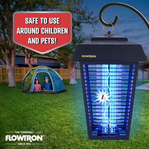 Flowtron Bk-80d - Asesino Electrónico De Insectos (80 W, Cob