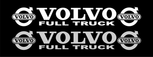 Calcomanía Parabrisas Camión Volvo Full Truck 95 Cm.