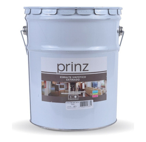 Pintura Esmalte Sintetico Satinado Blanco 20lts - Prestigio