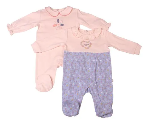 comprar Set 2 Pzas Osito Niña Multicolor Pillin (pvw209sur)