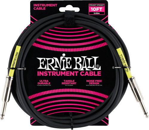 Cable Para Instrumento Plug - Plug Ernie Ball P06048 3m
