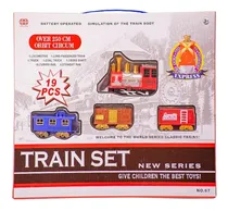 Comprar Tren A Pila Locomotora Tren Express De Juguete Faydi Fd2367