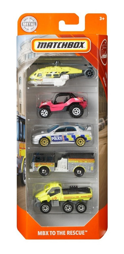 Imagen 6 de 9 de Matchbox, Surtido De 5 Autos Básicos