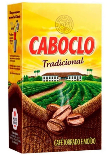 Café Caboclo Tradicional Torrado Moído Vacuo 250g
