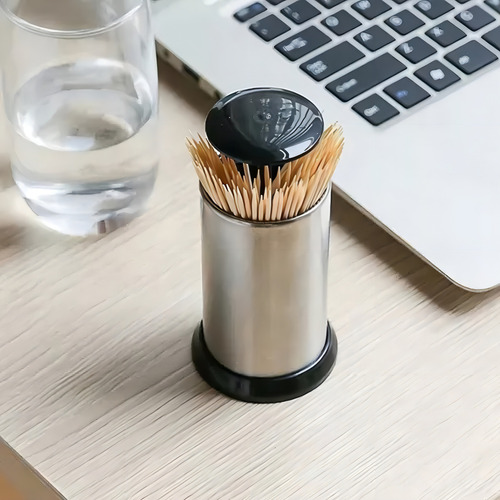 Palillero automático retráctil de acero inoxidable para barras de cocina