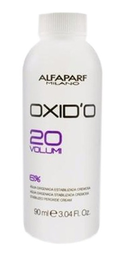 Agua Oxigenada Alfaparf Crema Oxidante 10-20-30-40 Vol 90 Ml