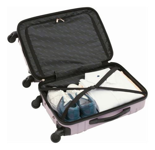 Wrangler Equipaje De Mano Astral Hardside De 50,8 Cm, Lila,