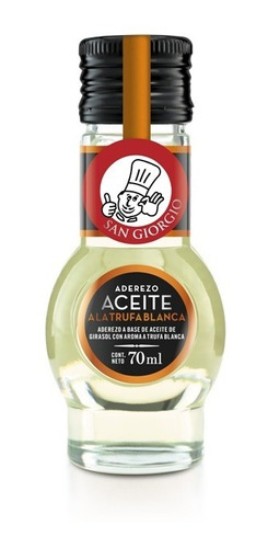 Aderezo De Aceite A La Trufa Blanca 70 Ml San Giorgio