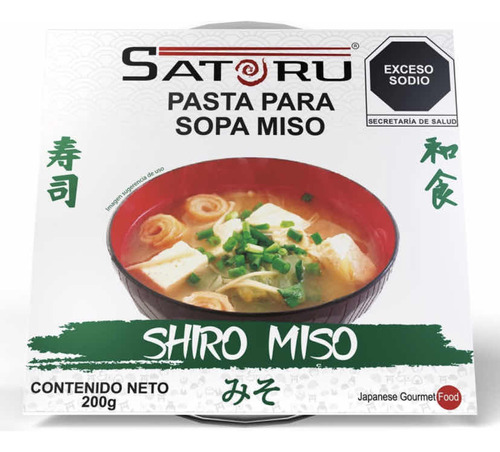 Satoru Pasta Para Sopa Miso Comida Japonesa Sushi