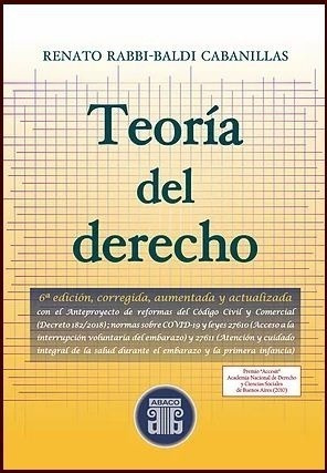 Teoria Del Derecho - 6 Ed. 2021 - Rabbi Baldi Cabanillas, Re