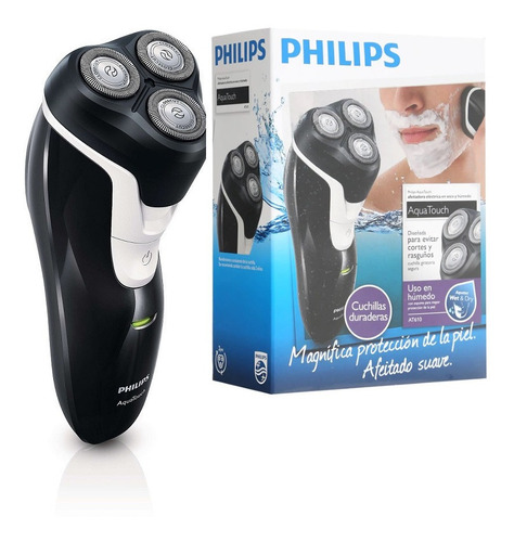 Afeitadora Philips Aquatouch At610 Lavable Seco Y Húmedo