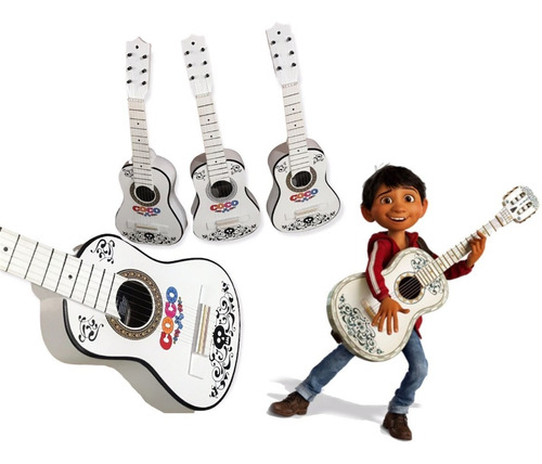 Guitarras Serie Coco Niños Hasta 5 Años, Forro Incluido