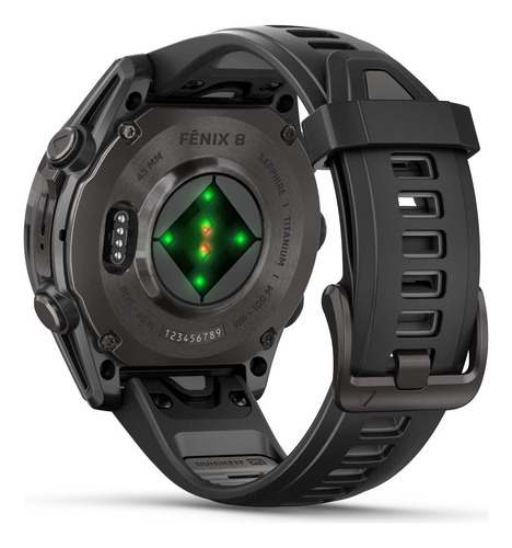 Monitor Garmin Fénix 8 43mm Amoled Safiro Titanio