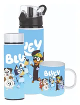 Comprar Set  Bluey Termo Smart Más Botella Mas Tazón  Bluey Perritos