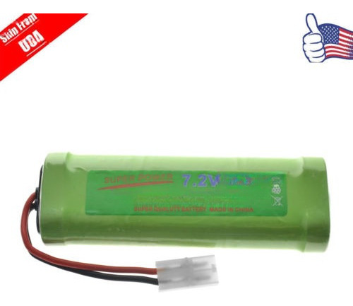 1 X 7.2v 3800mah Ni-mh Recargable Batería De Coche Rc Tamiya